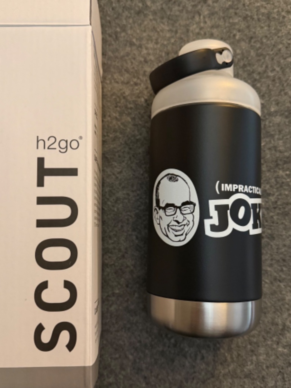IMPRACTICAL JOKERS Cruise Exclusive H2Go Scout 16.9 Oz Stainless Steel Bottle